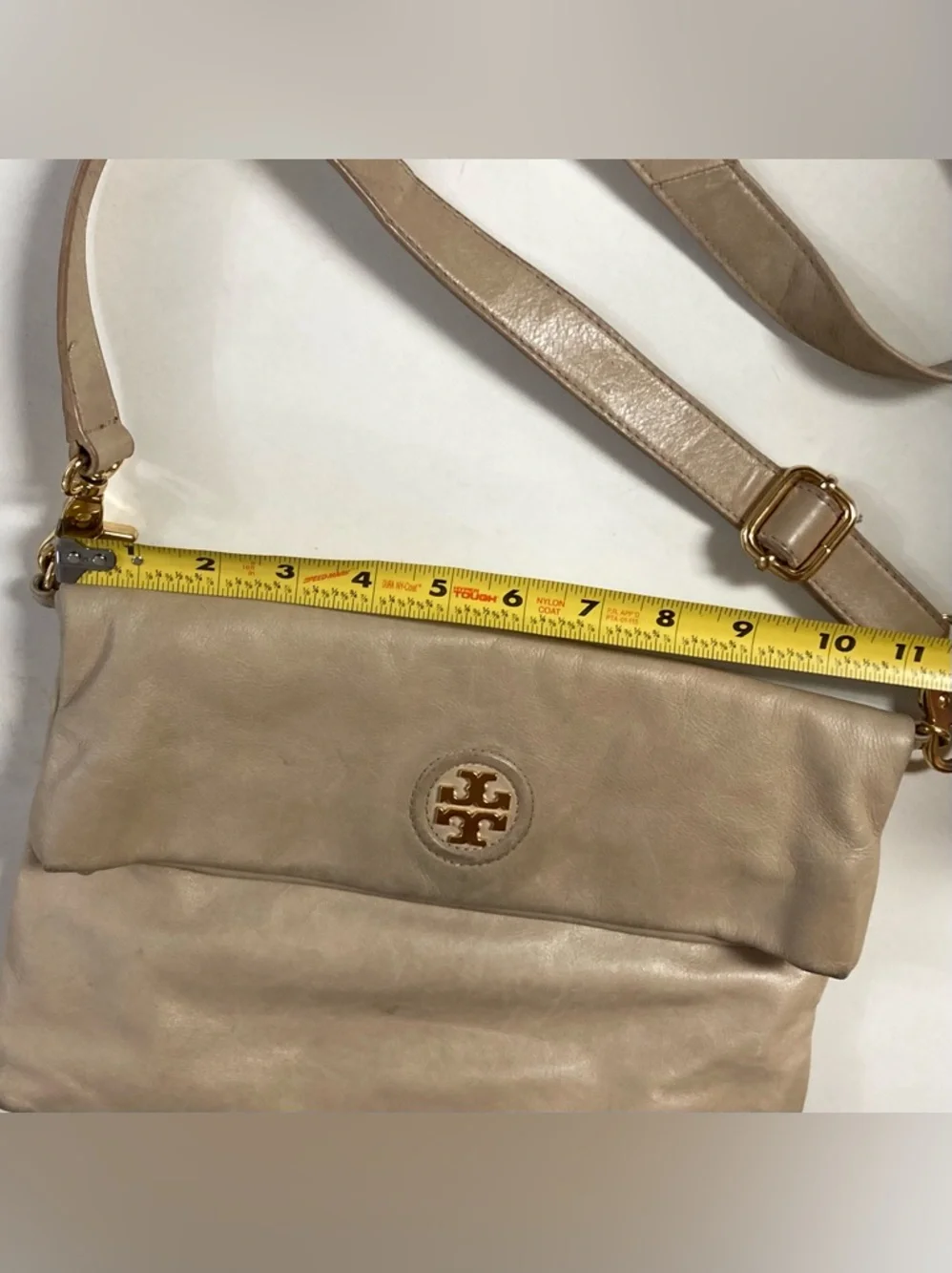 Tory Burch Dena Foldover Crossbody - Picture 8 of 12